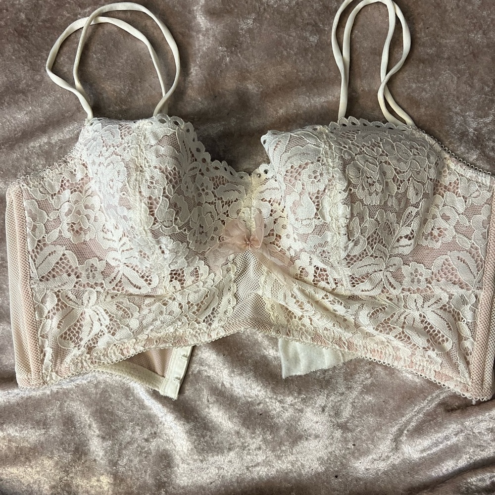 NWOT coquette style lace bralette bustier